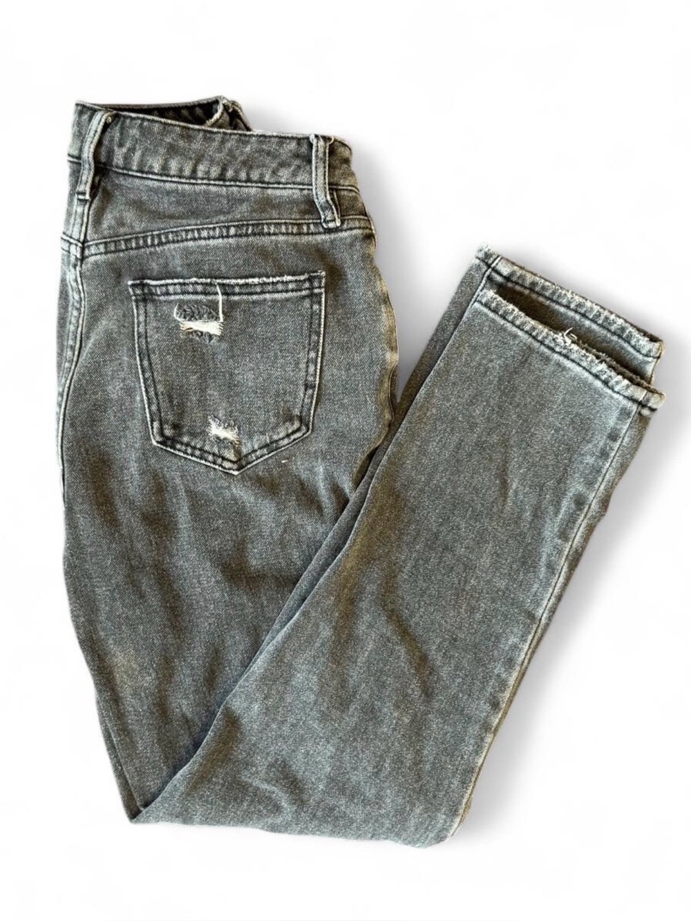 PacSun Women’s Dark Gray Ripped Jeans